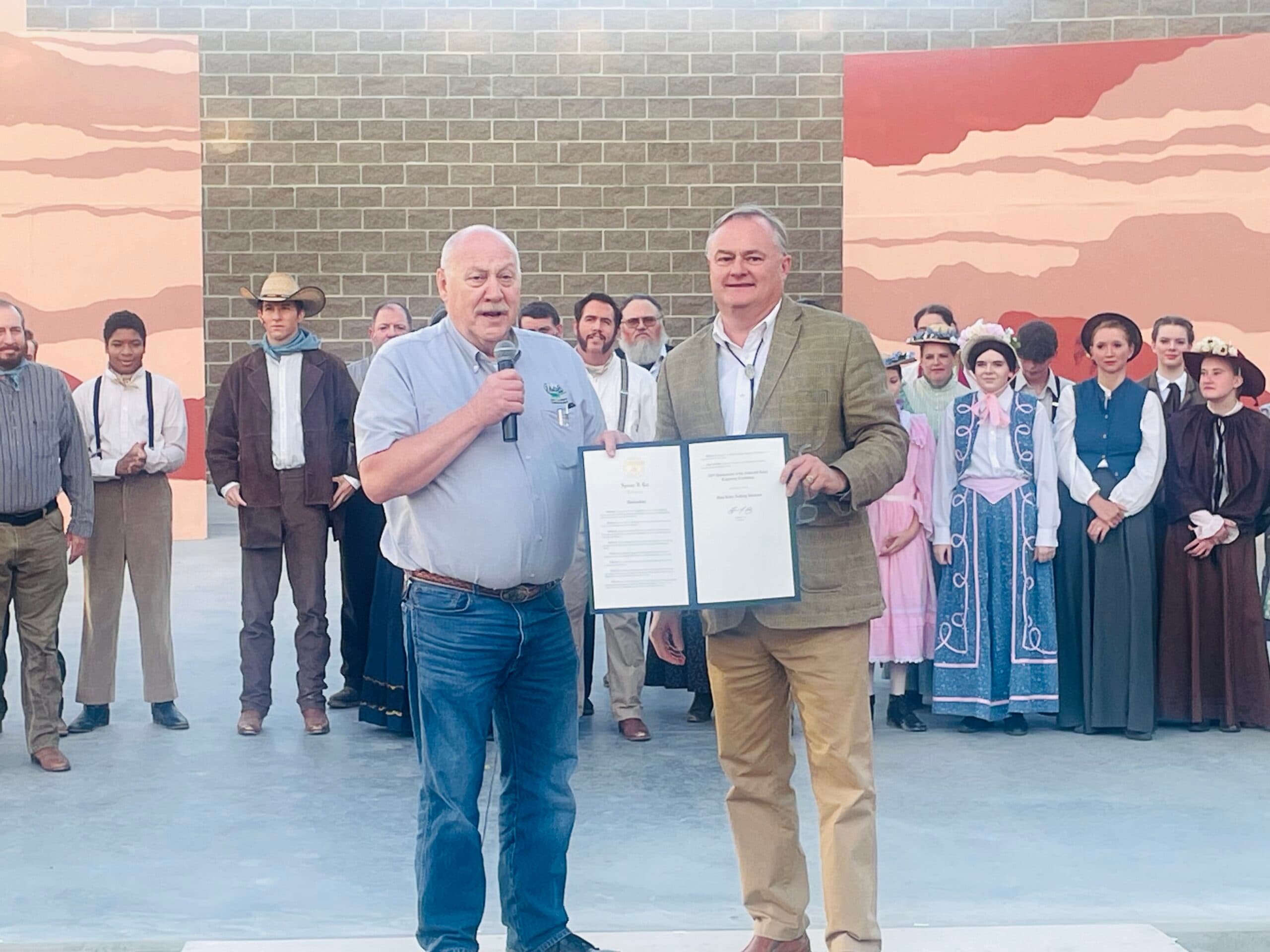 Official Declaration From Governor’s Office Read At ‘Let’s Go’ Opening Night