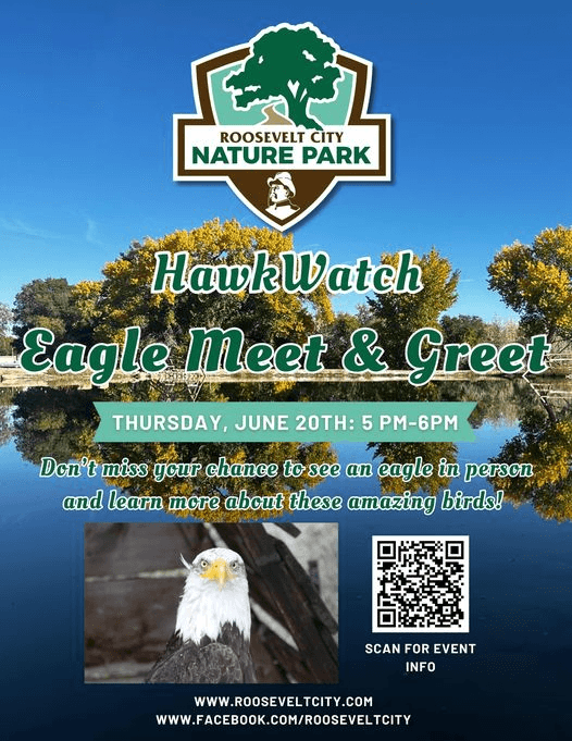 Hawkwatch International Participating In Roosevelt Nature Park Grand Opening