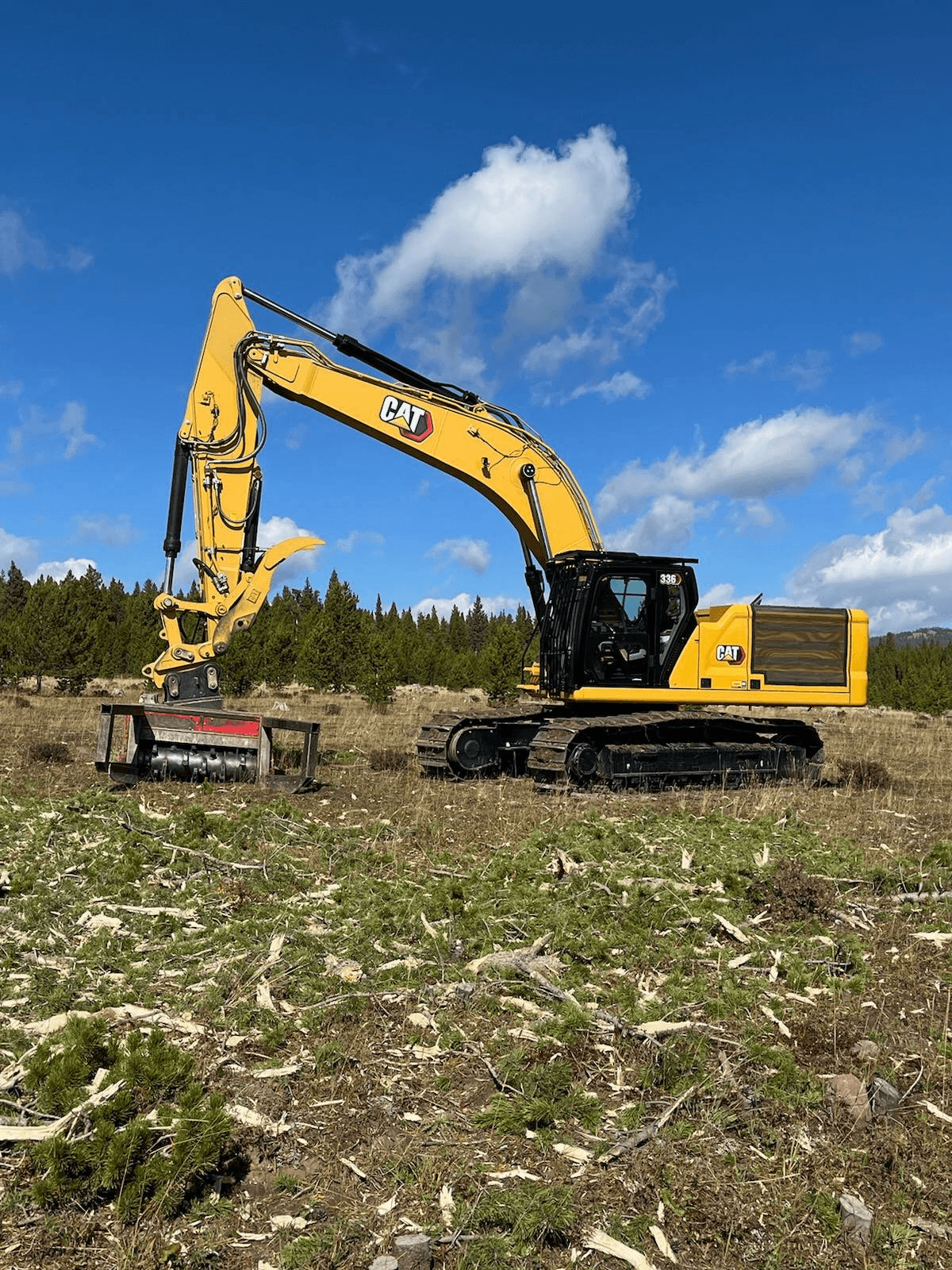 Red Cloud Loop Road Fuel Break Project Underway