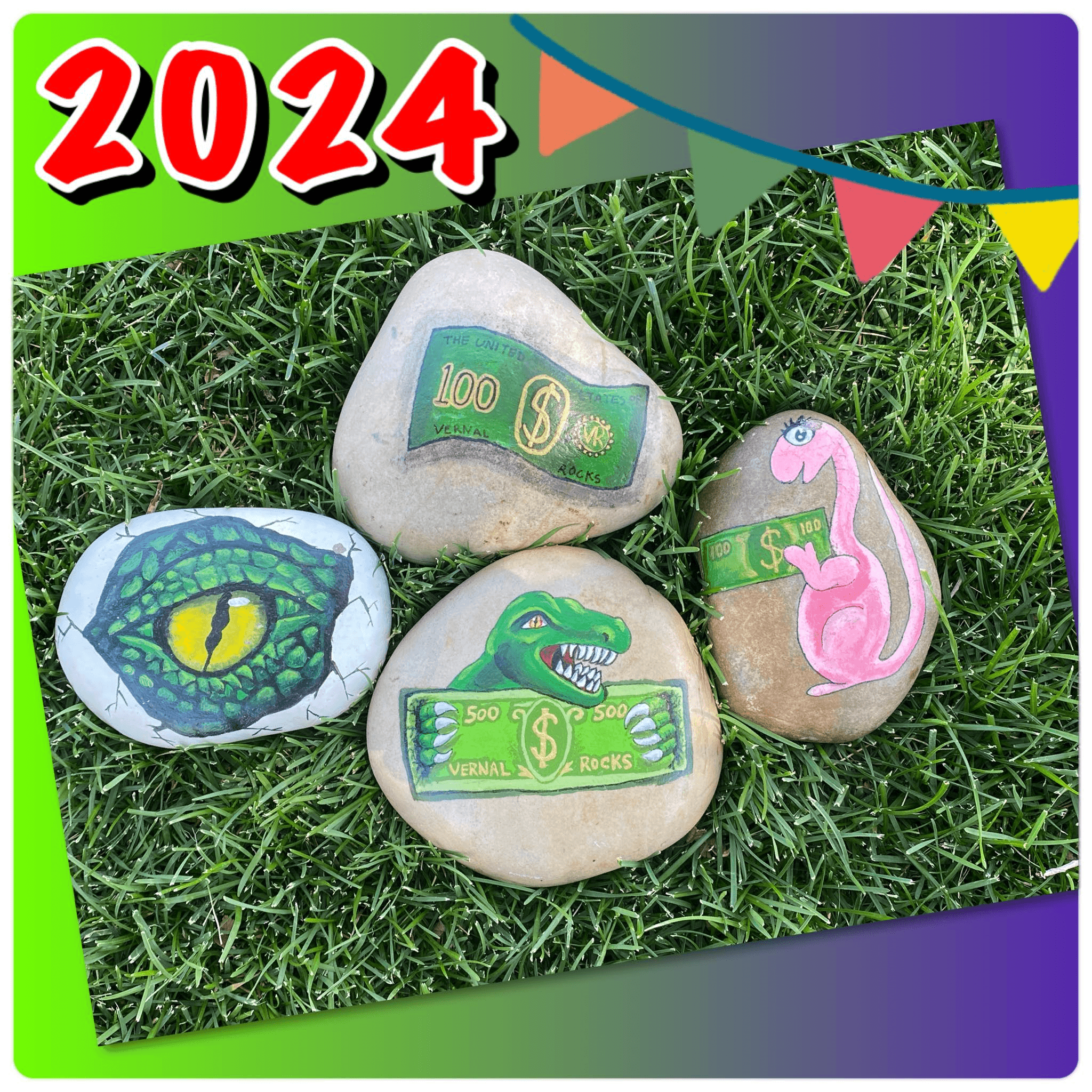 Vernal Rocks Cash Prize Rocks All Hidden