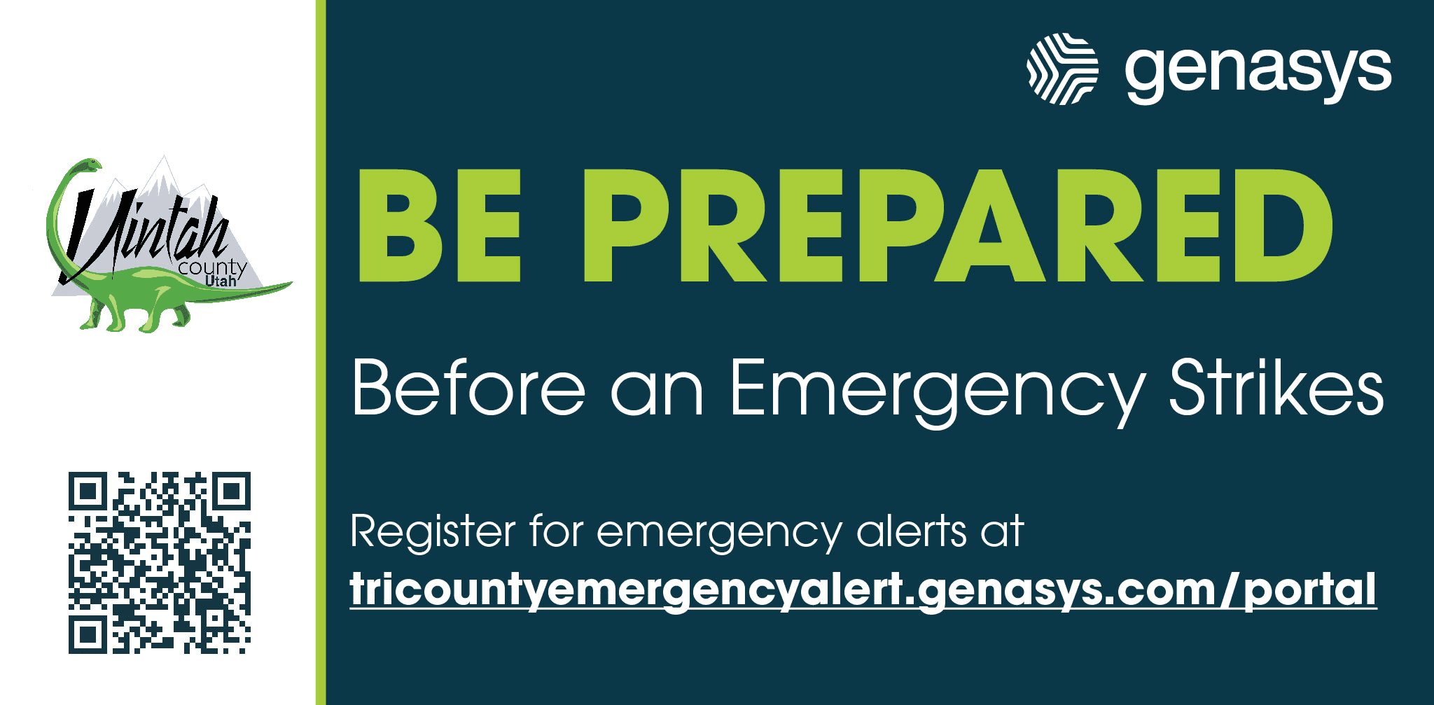 Sign Up For Tri-County Emergency Alert System
