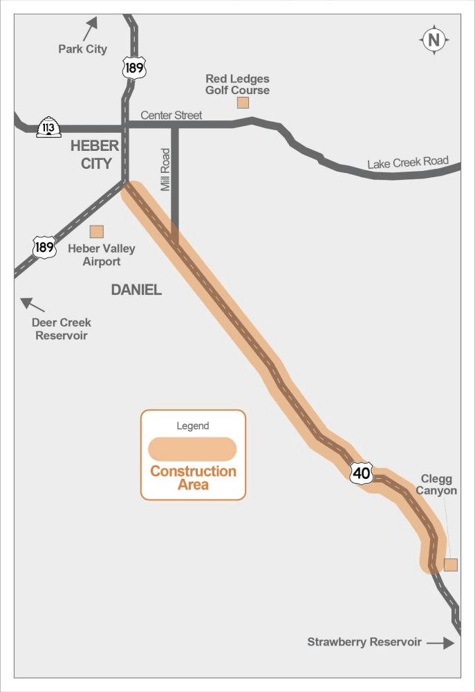 Travelers Should Note Construction On Highly Traveled Highway 40 Route