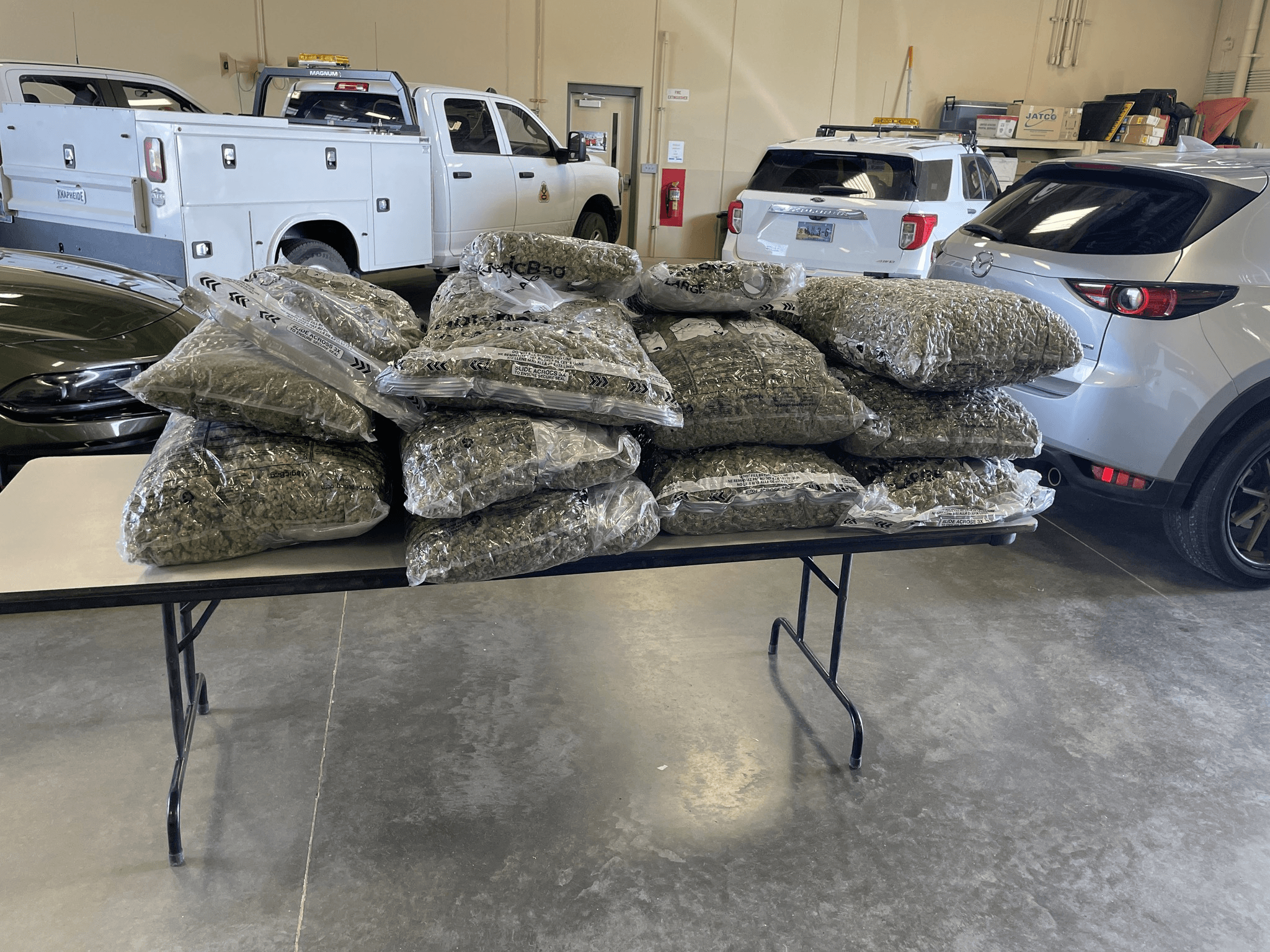 Three Arrested After 170 Pounds Of Marijuana Found In Vehicle