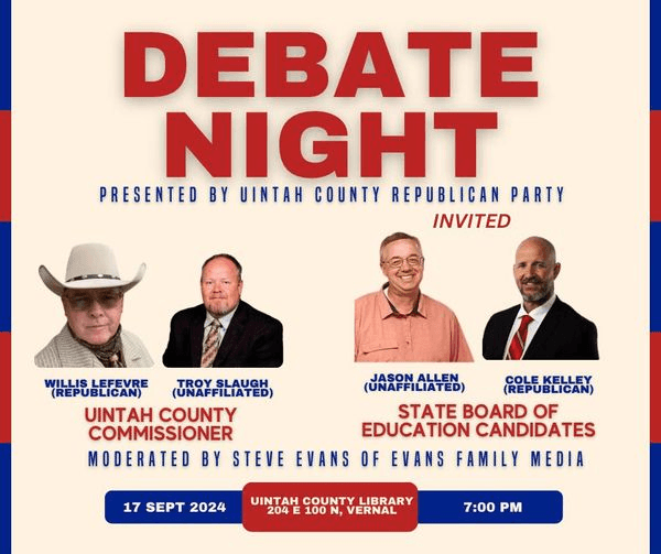 Submit Questions For Uintah County Republican Party Debate Night