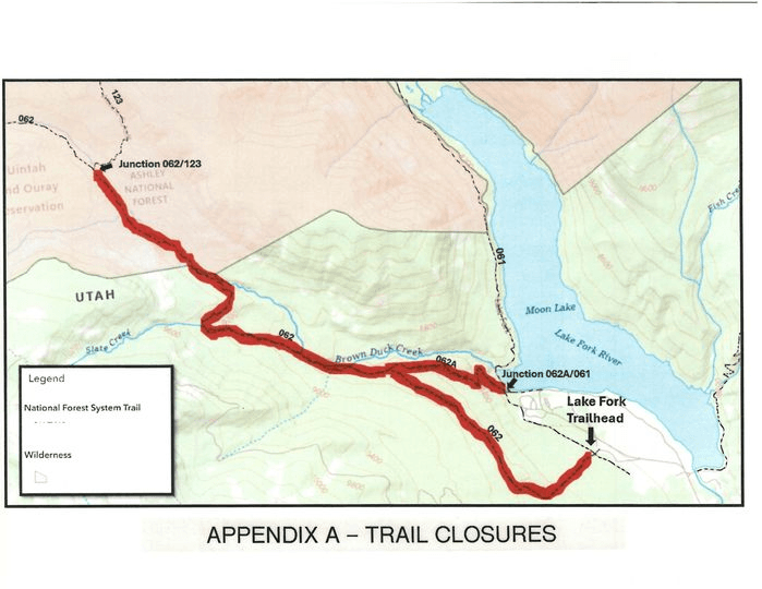 Temporary Closures After Brown Duck Basin Trails Washouts