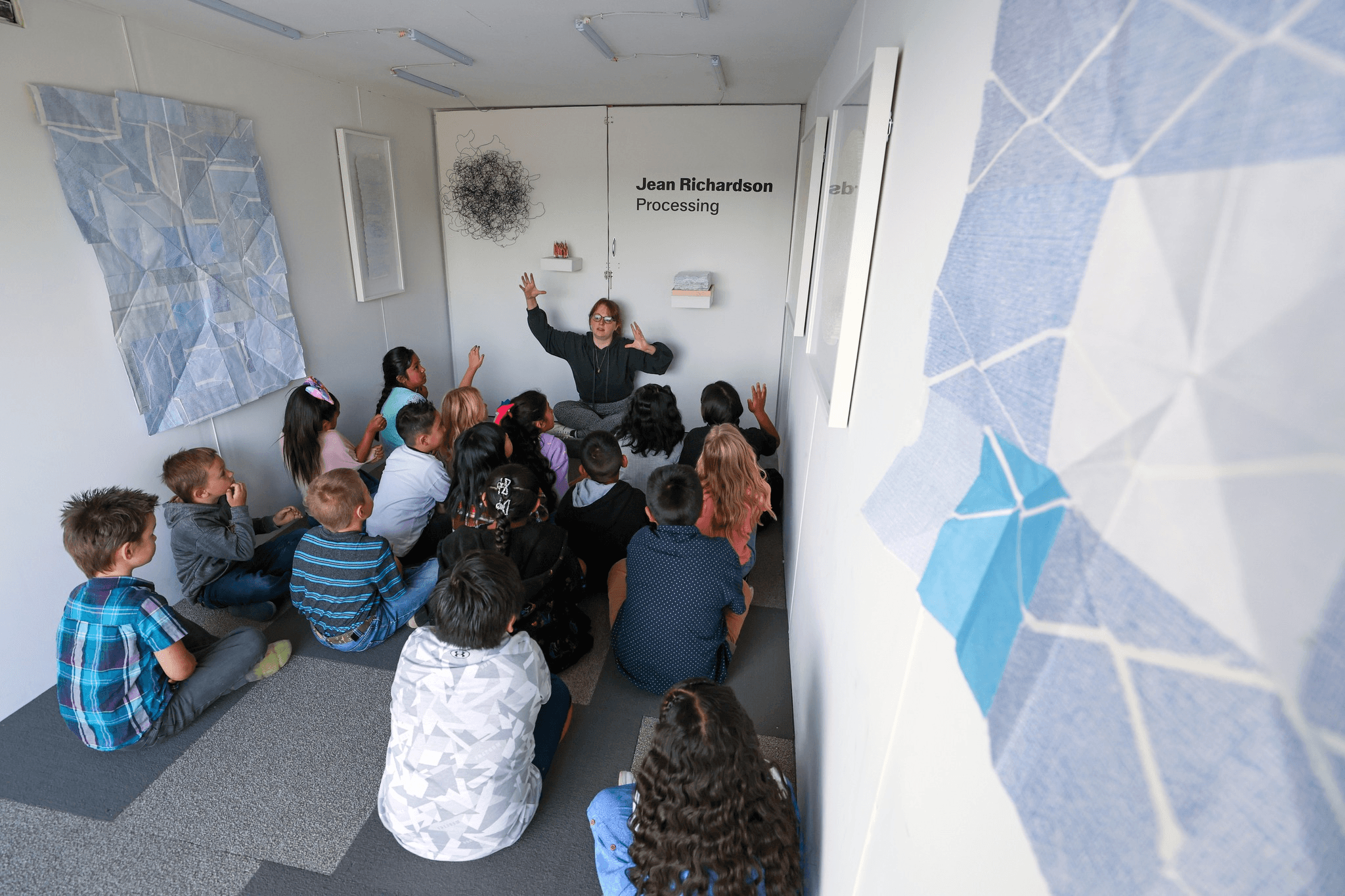 Eagle View Elementary Enjoys Visit From Utah Museum Of Contemporary Art