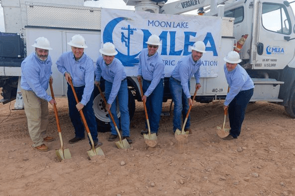 Moon Lake Electric Breaks Ground On Pole Line 138kV Line