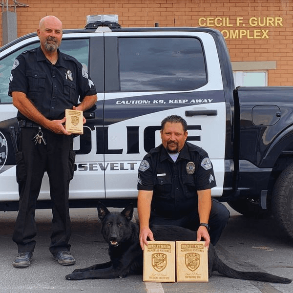 Roosevelt Police K9 Takes Home Multiple Awards From Competition
