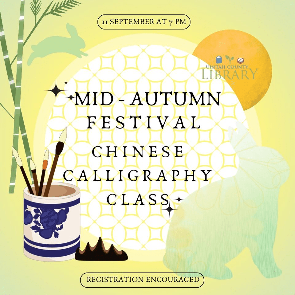 Uintah County Library Offering Chinese Calligraphy Class