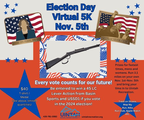 Need An Incentive To Vote? Maybe What You Need Is The Election Day Virtual 5K