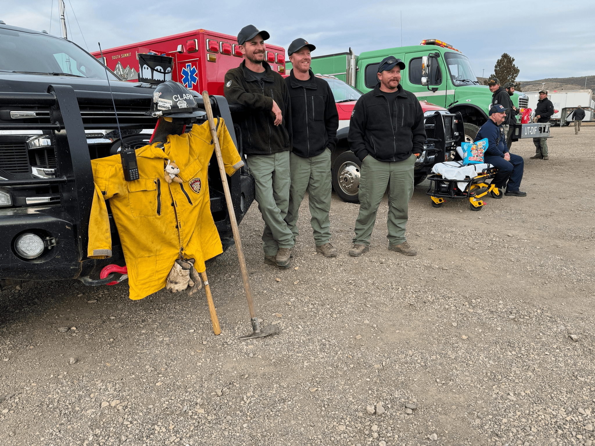 Yellow Lake Fire Halloween-Fire Event Builds Morale