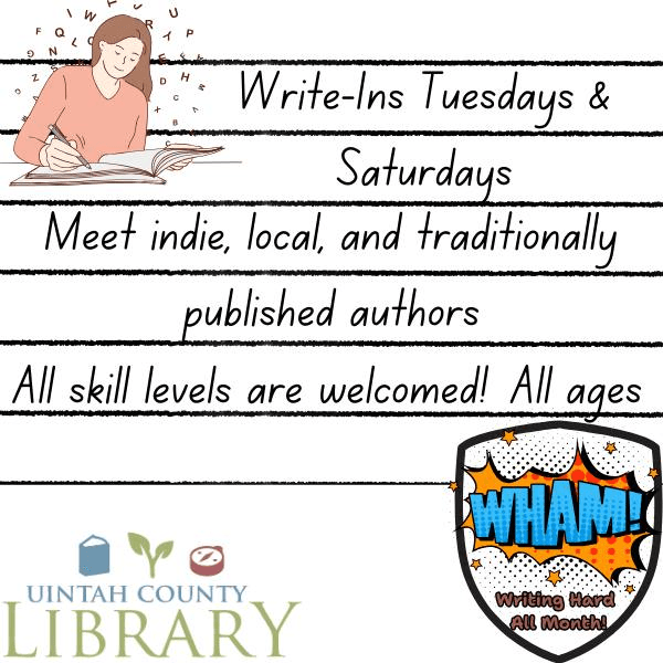 Support For Authors Available At Uintah County Library
