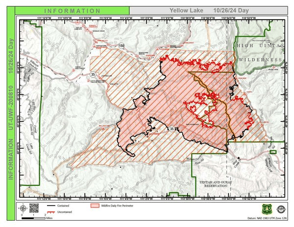 Fire Weakened Trees/Hot Ash Pits Keep Yellow Lake Fire Forest Closures In Effect
