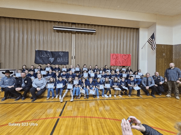 Altamont Jr. Longhorns Celebrate D.A.R.E. Graduation Day