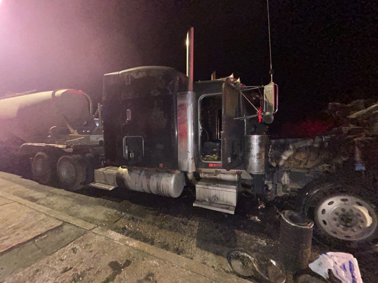 Semi Fire Closes Section Of West Highway 40 In Uintah County