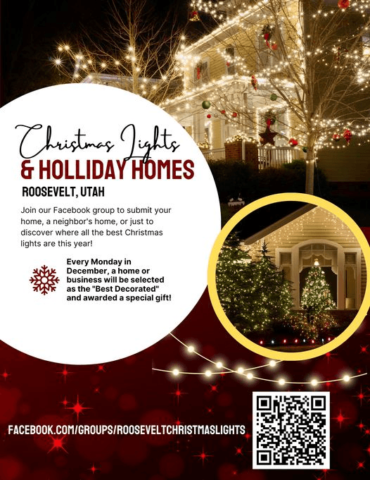 Nominations Invited For Best Decorated Holiday Homes In Roosevelt