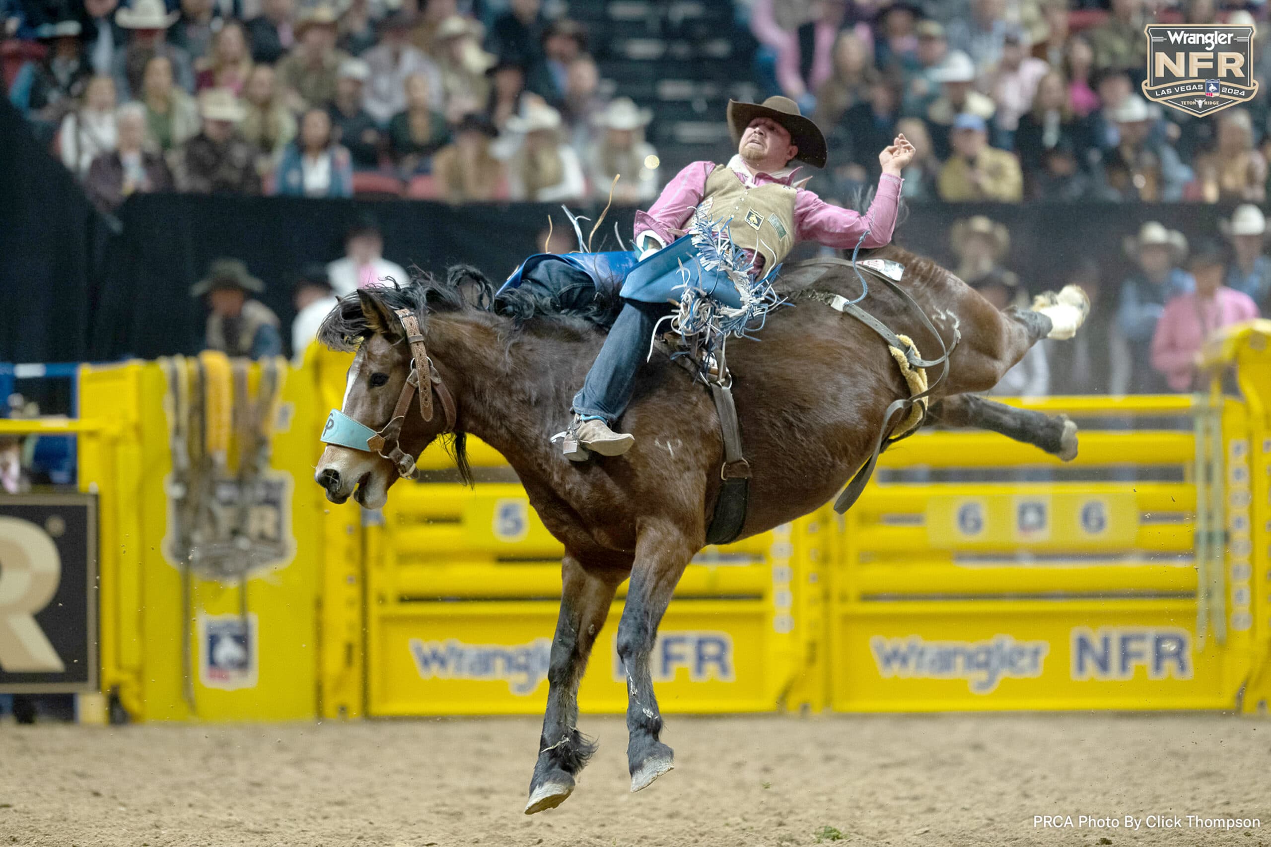 Thompson On Fire With NFR Bareback Riding
