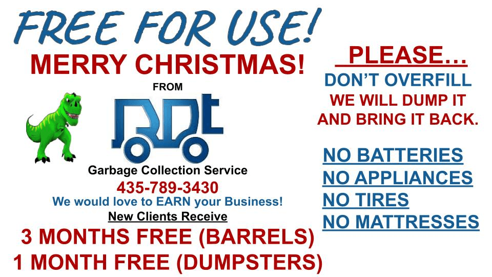 Local Company Gives The Gift Of Free Dumping