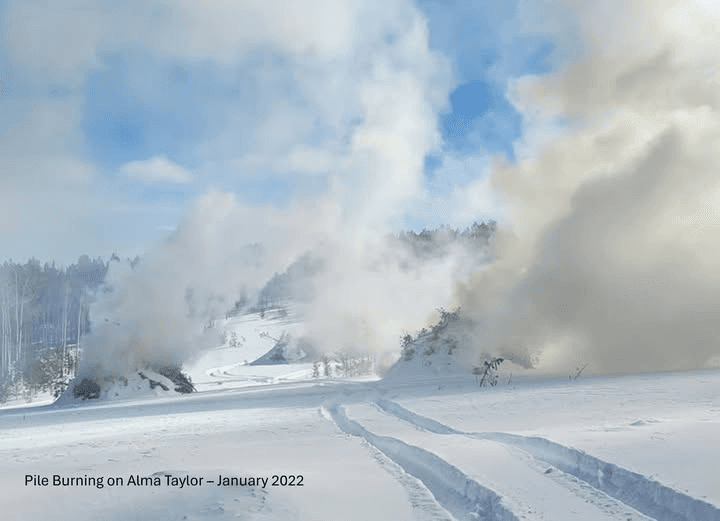 Vernal Ranger District to Conduct Pile Burning this Winter