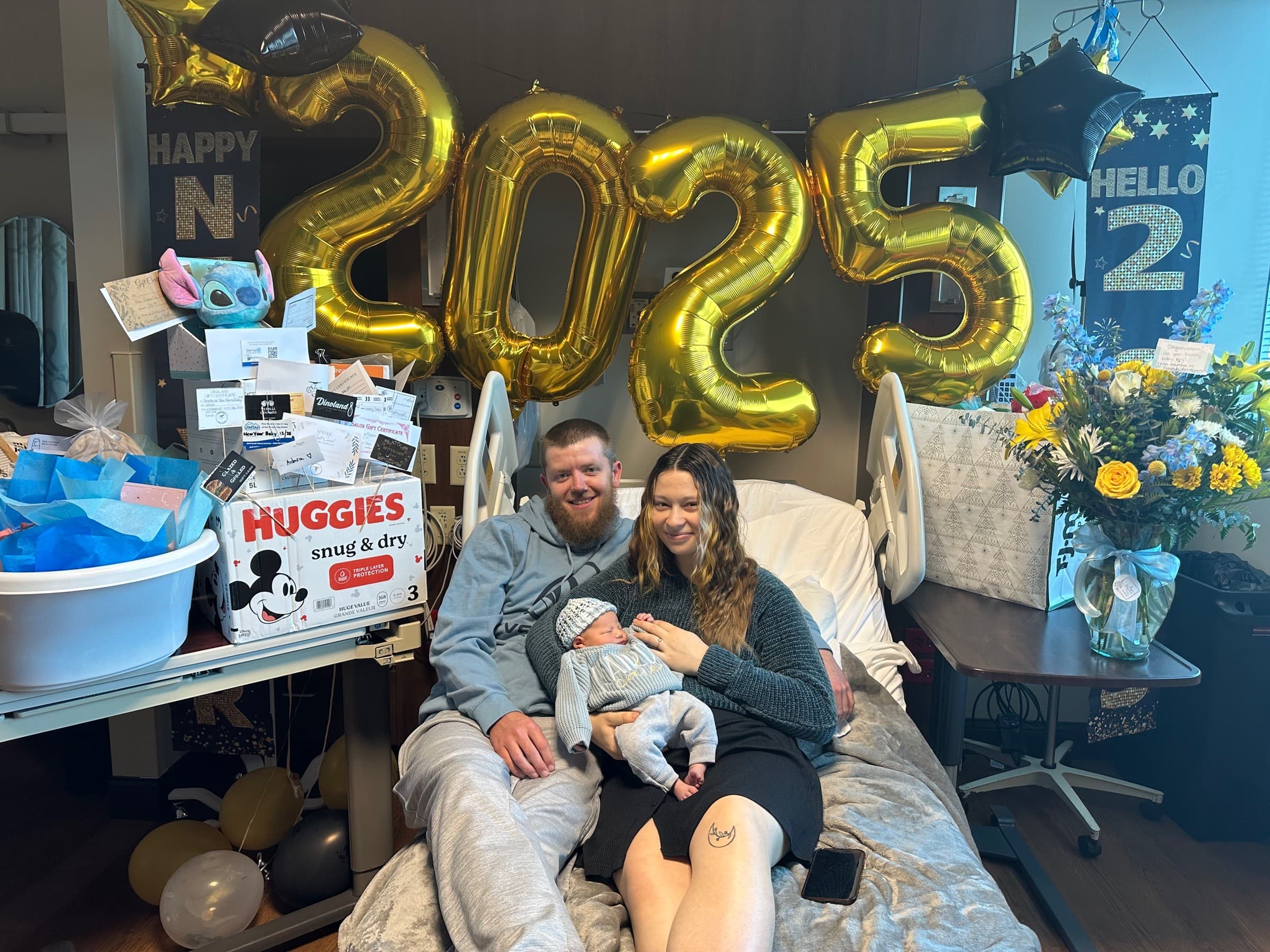 Ashley Regional Announces 2025 New Year’s Baby