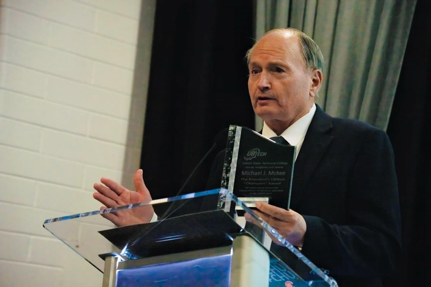 Mike McKee Honored As UBTech Champion