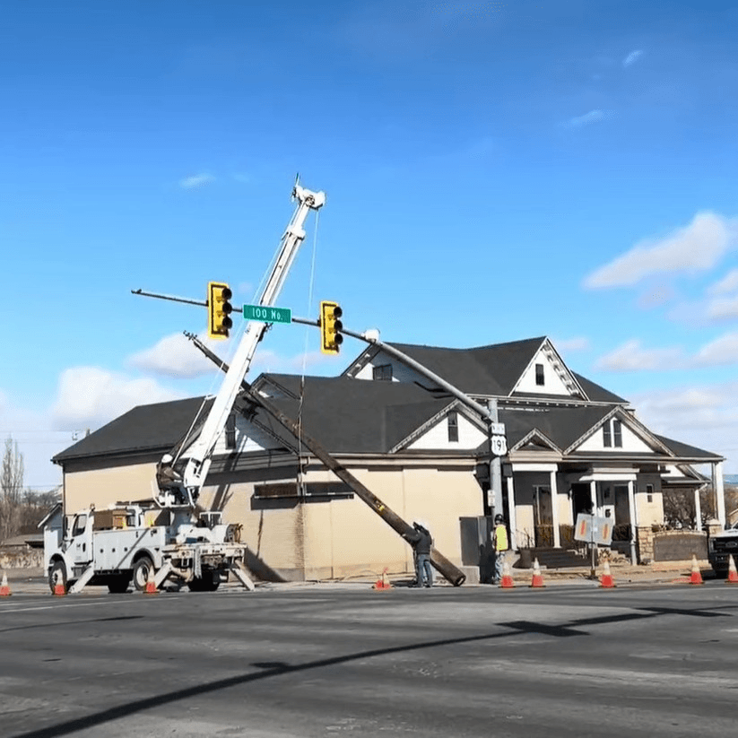 Removal Of Overhead Power Lines Along 3 Blocks Of Vernal Avenue