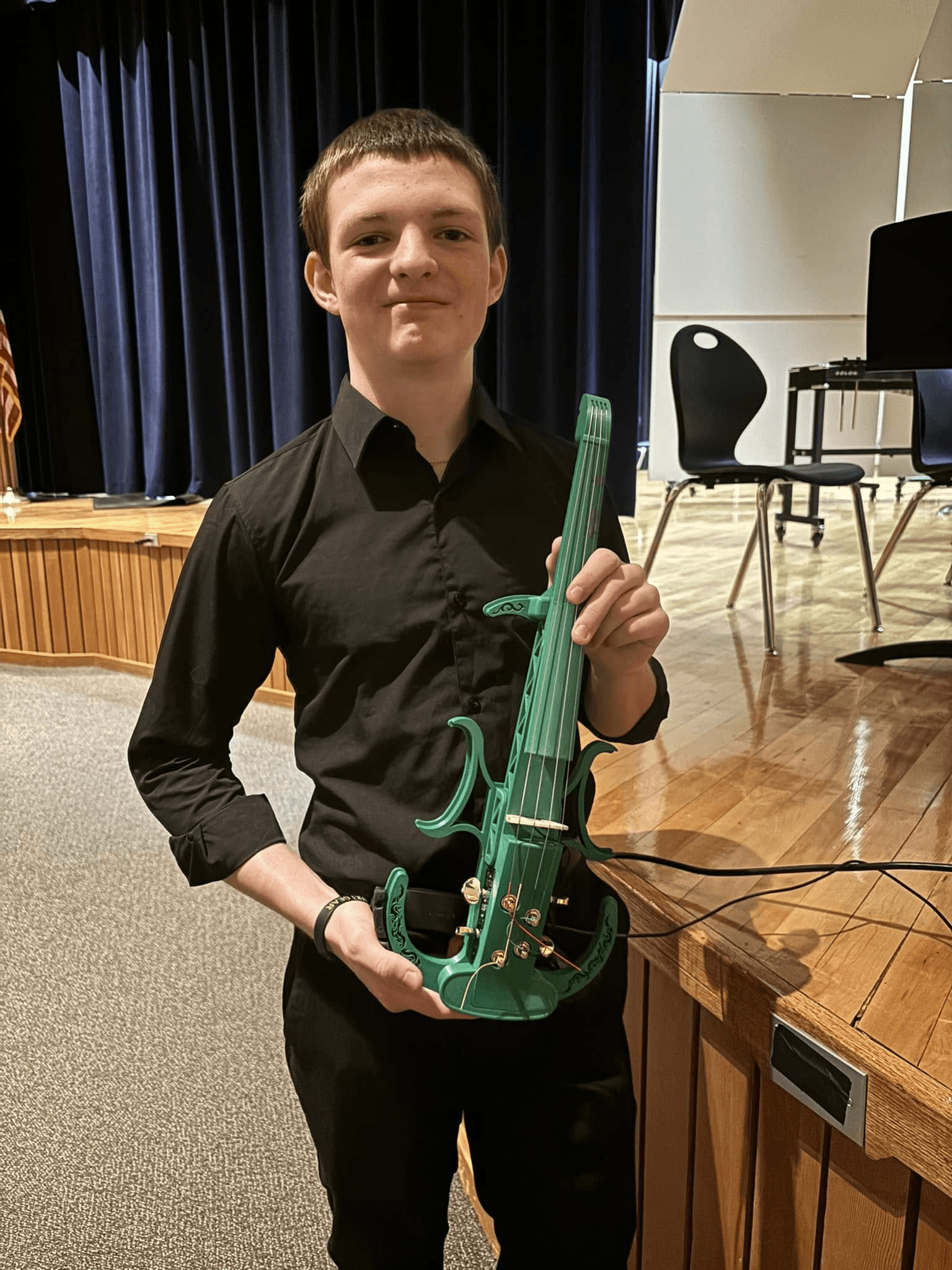 3D-Printed Violin At Uintah Middle School Inspires Community Support