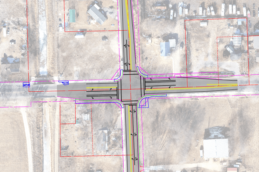 What Improvements Are Proposed For 1500 West 500 North In Vernal?