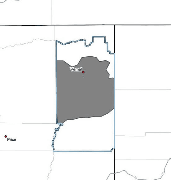 Eastern Uintah Basin Wind Advisory In Effect