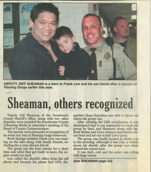 Graduating Rock Springs Teen Honors Detective That Saved Him As A Child
