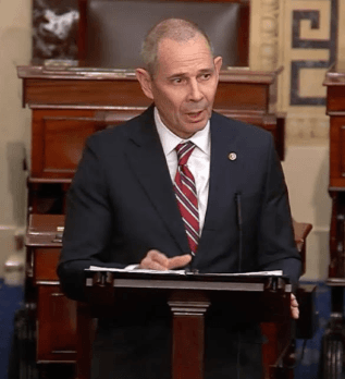 Senator Curtis Offers Maiden Speech On Senate Floor