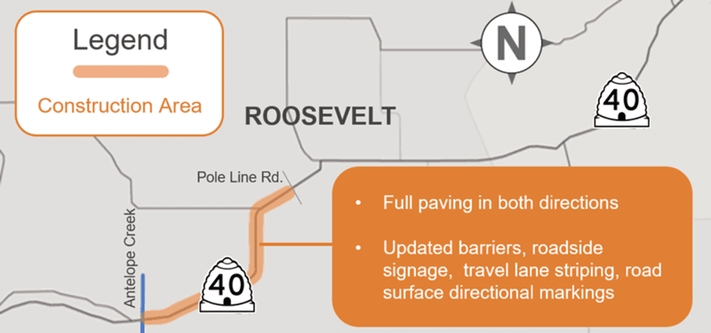 UDOT Update On Highway 40 Construction From Bridgeland To Roosevelt