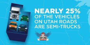 UDOT Urges Drivers To Learn Safe Driving Practices Around Semis