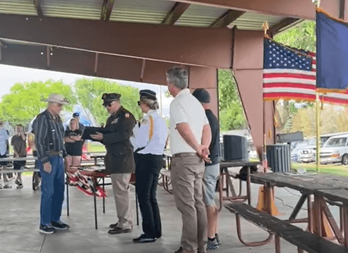 Freedom Festival Kicks Off With Patriotic Program; Recognizes Honorary Veteran