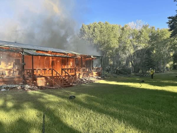 One structure Lost In Hanna Fire In Duchesne County