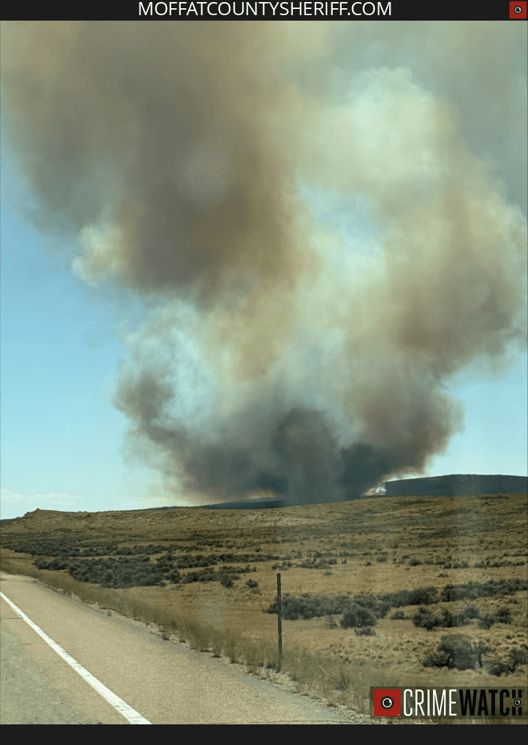 Horse Draw Fire Closes 40 Miles Of Highway 40 In Western Moffat County