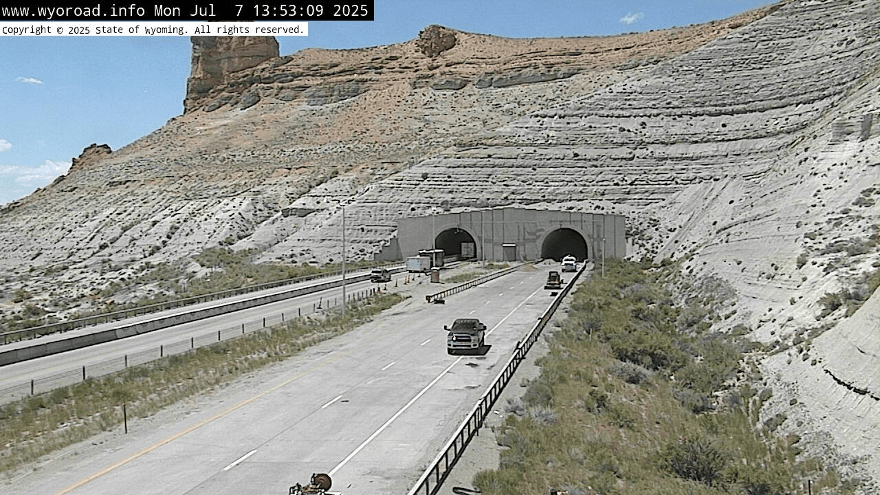 I-80 Tunnel Traffic To Be Detoured Through Green River, Wyoming On July 15
