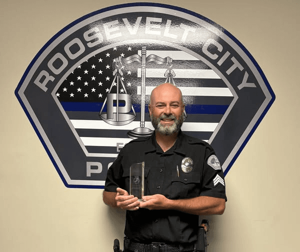 Roosevelt Police Sergeant Named 2025 CIT Officer of the Year