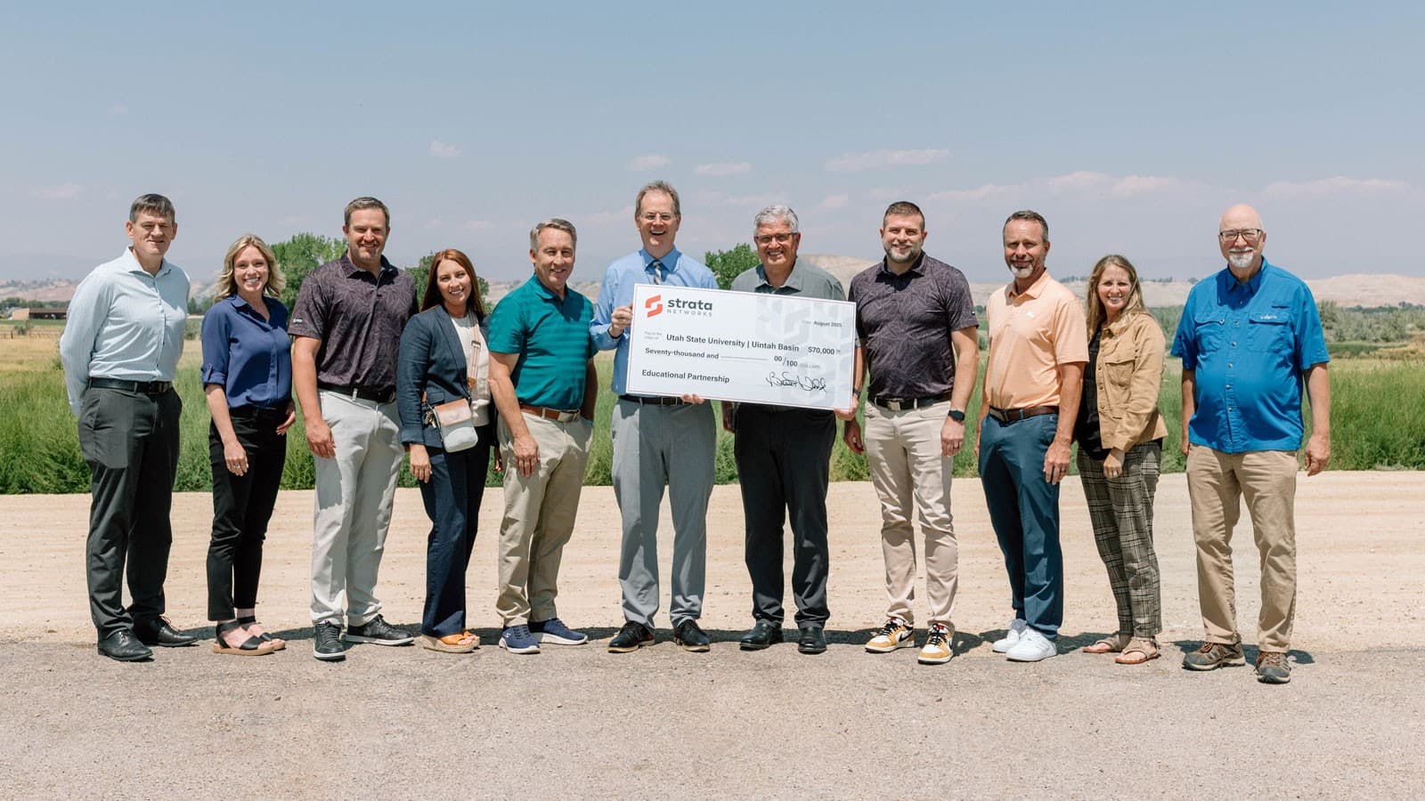 Strata Networks Pledges $70,000 To USU Uintah Basin Technology Program