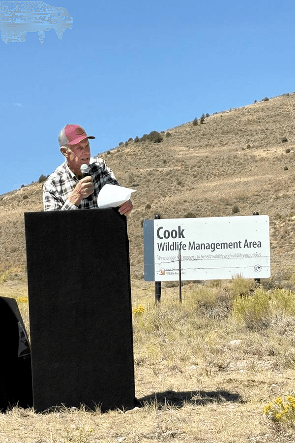 DWR Ribbon Cutting For Cook WMA In Daggett County