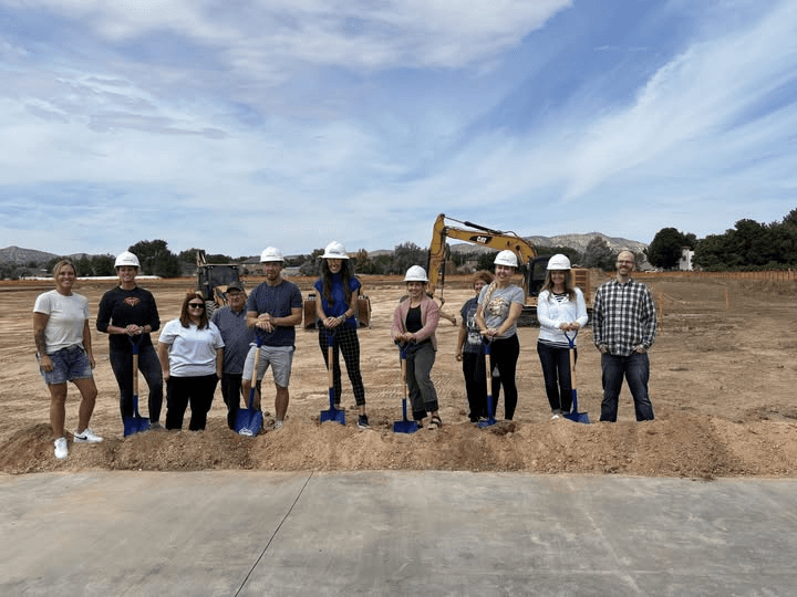 Ground Breaking Held For New Uintah Recreation Expansion Building