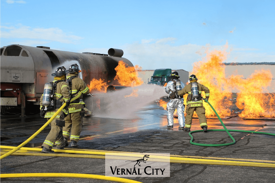 Vernal Regional Airport Hosts Aircraft Rescue And Firefighting Training