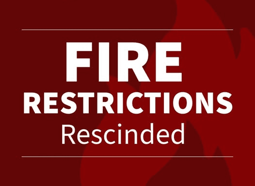 Ashley National Forest Lifts Stage 1 Fire Restrictions