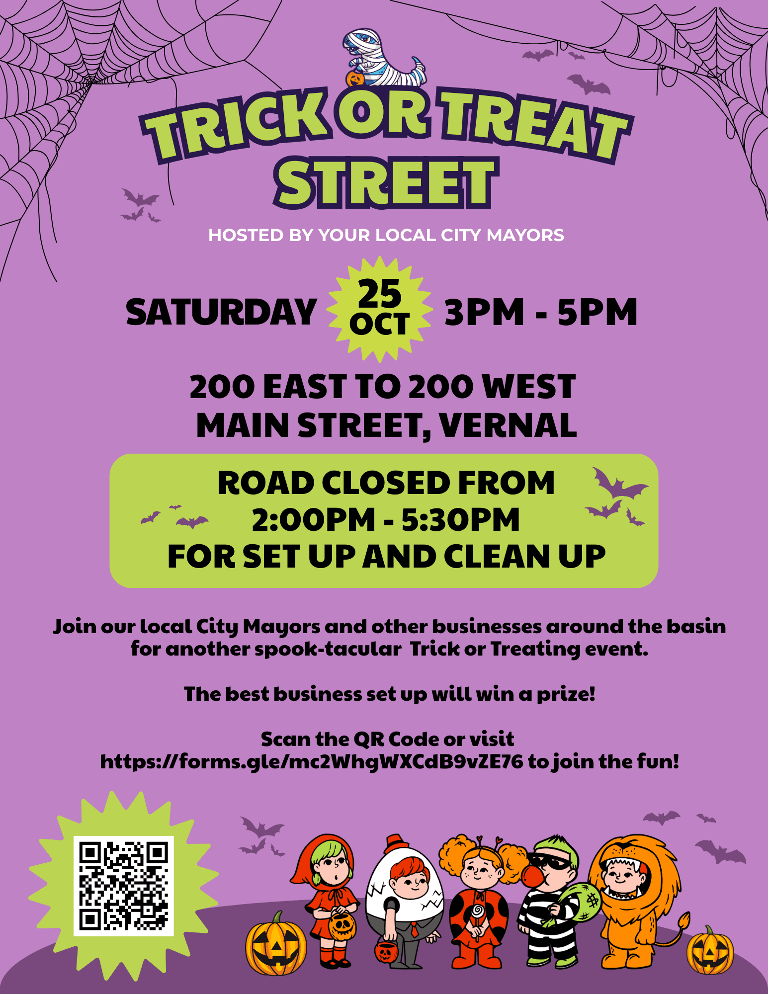 Halloween Mayor’s Walk Is Now ‘Trick Or Treat Street’ Hosted By City Mayors