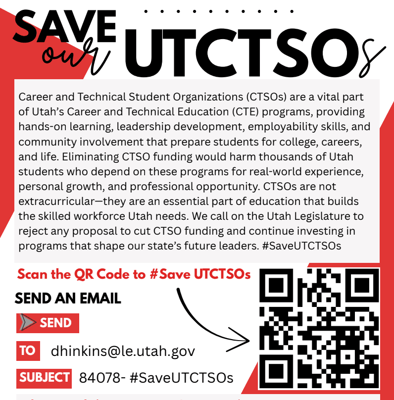 Local Students Asking For Your Help To Save DECA, FBLA, FFA, TSA, FCCLA!