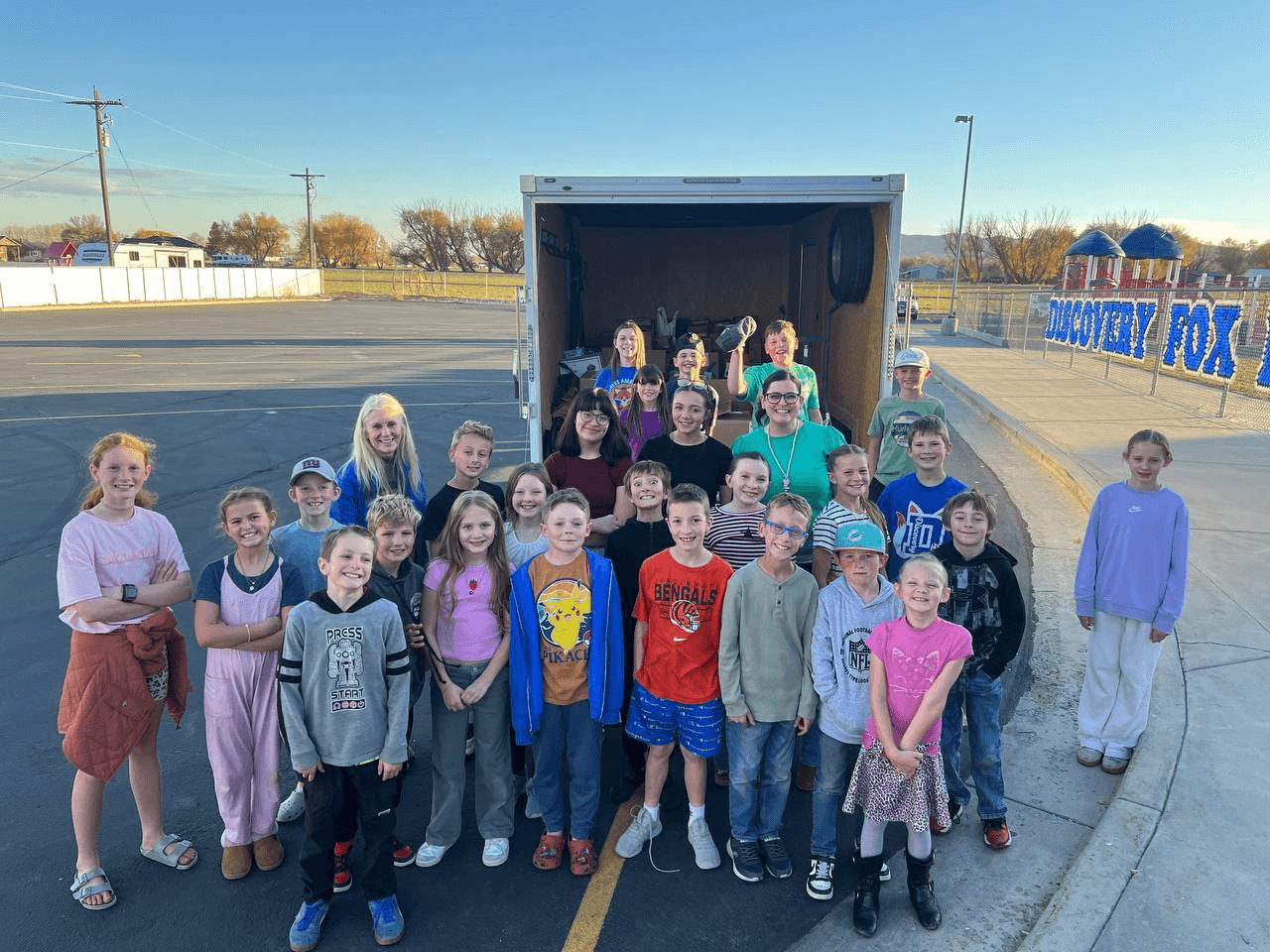 Local School Holds Food Drive For Food Pantry