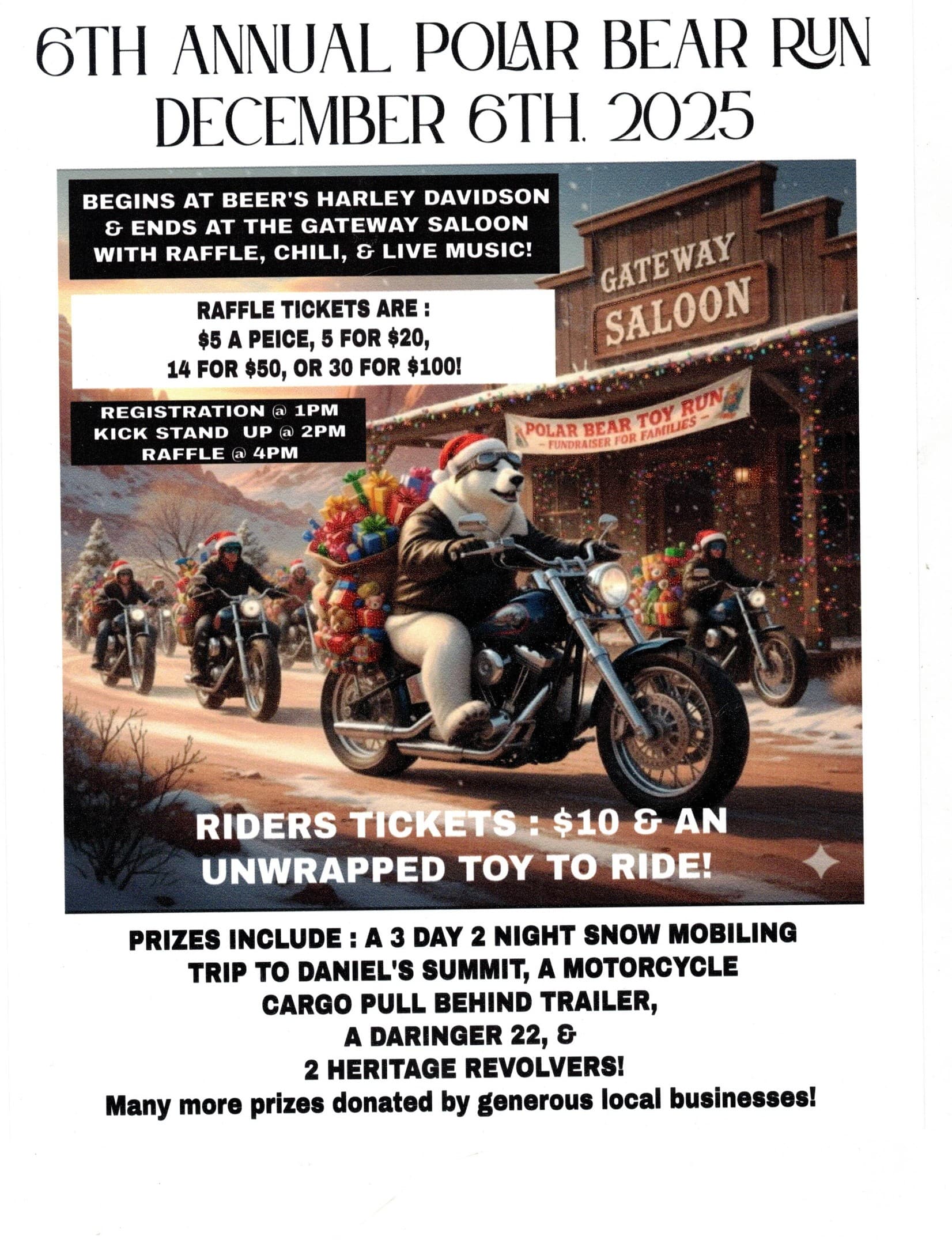 6th Annual Polar Bear Run This Saturday