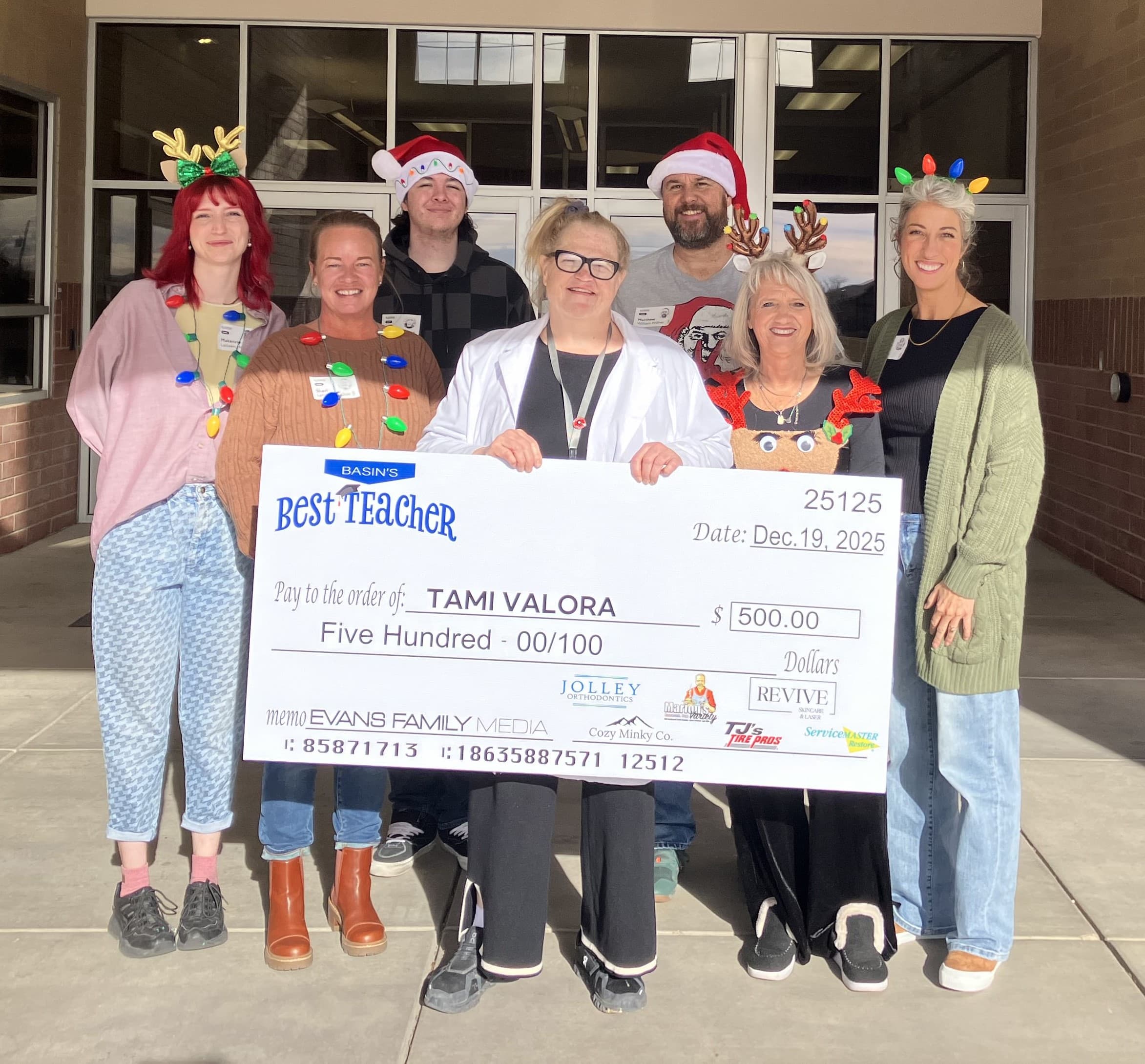 Evans Family Media Awards Final ‘Basin’s Best Teacher’