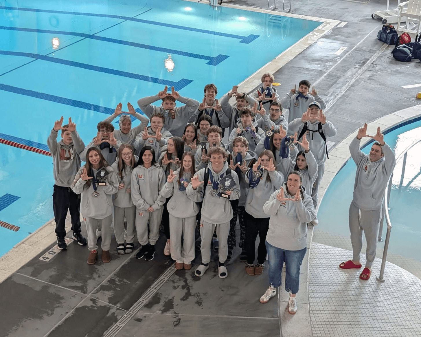 Uintah Swim Team Captures 2025 Mel Roberts Invitational Team Title