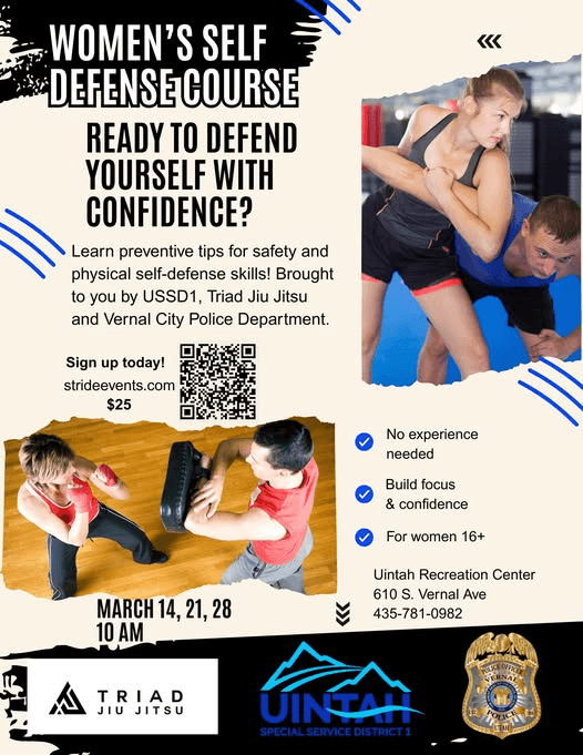 Registration For Self Defense Classes Opens This Week